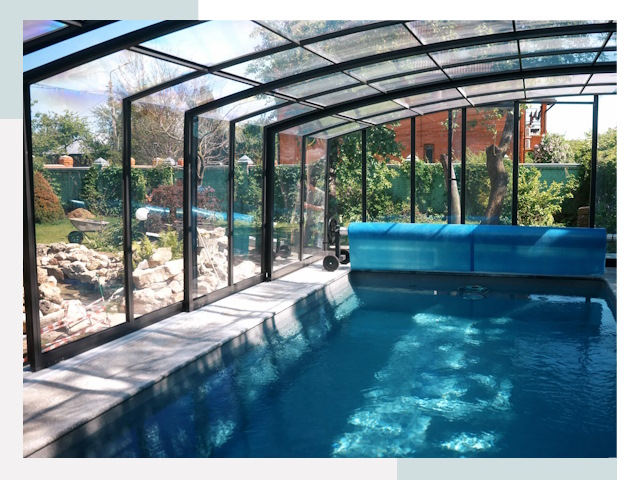 Строительство крытых бассейнов от СтальСтрой-Пгч - цена от 610 руб.