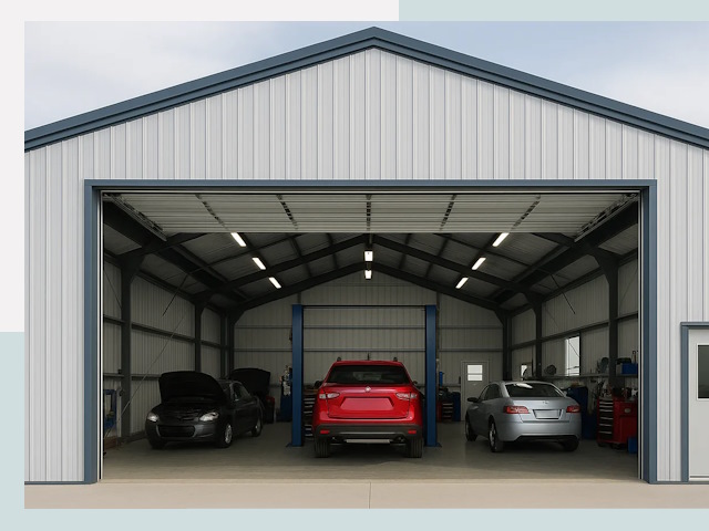 Ангары из сэндвич панелей от 610 руб. в Пугачёв