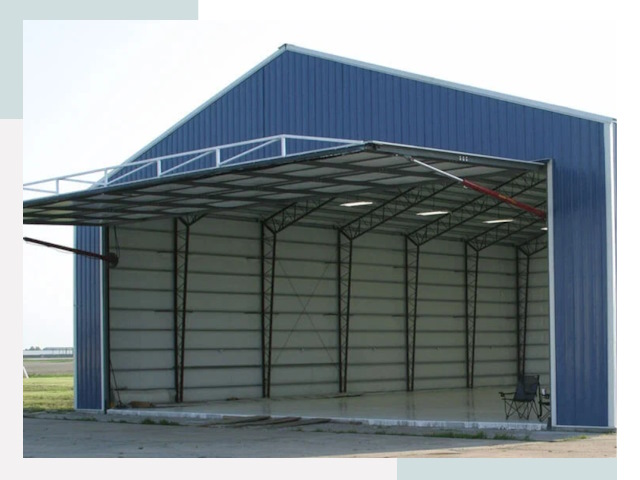 Прямо стенные ангары в Пугачёве