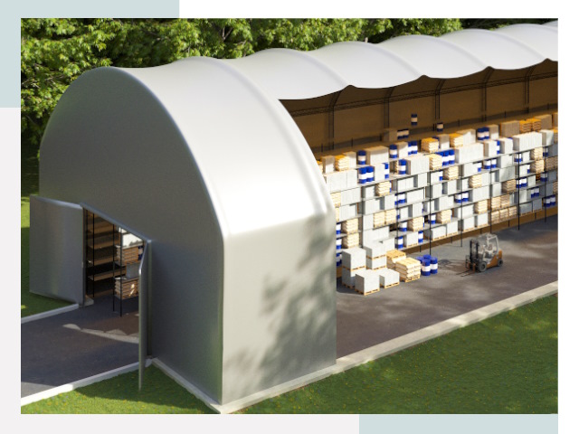 Тентовые ангары в Пугачёве