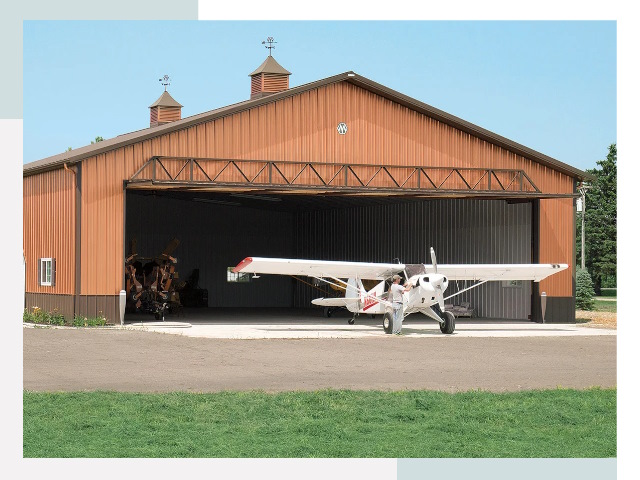 Ангары для самолетов в Пугачёве