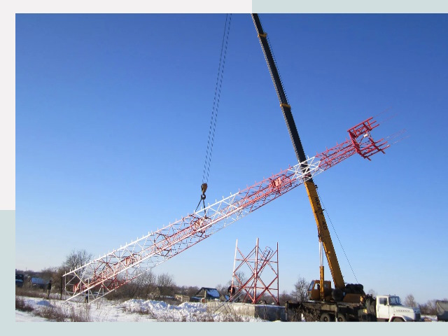 Строительство башен связи в Пугачёве от 610 руб.