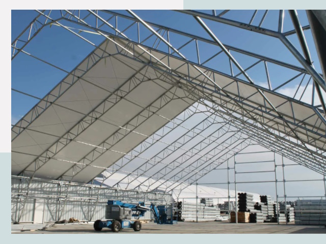 Каркасно-тентовые сооружения от СтальСтрой-Пгч по цене 610 руб.