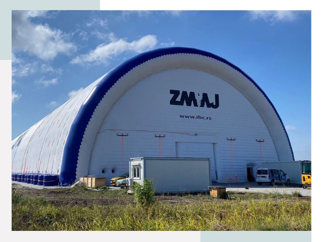 Брендирование ангаров в Пугачёве