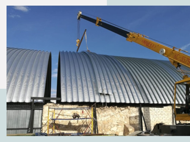 Реконструкция ангаров в Пугачёве от 610 руб.